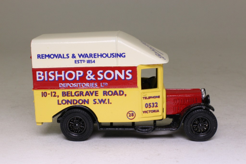 AC10; Bishop & Sons, Removals & Warehousing; 1918 Crossley Lorry